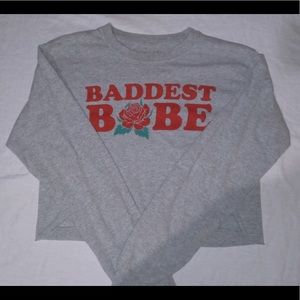 Long Sleeve Crop Top